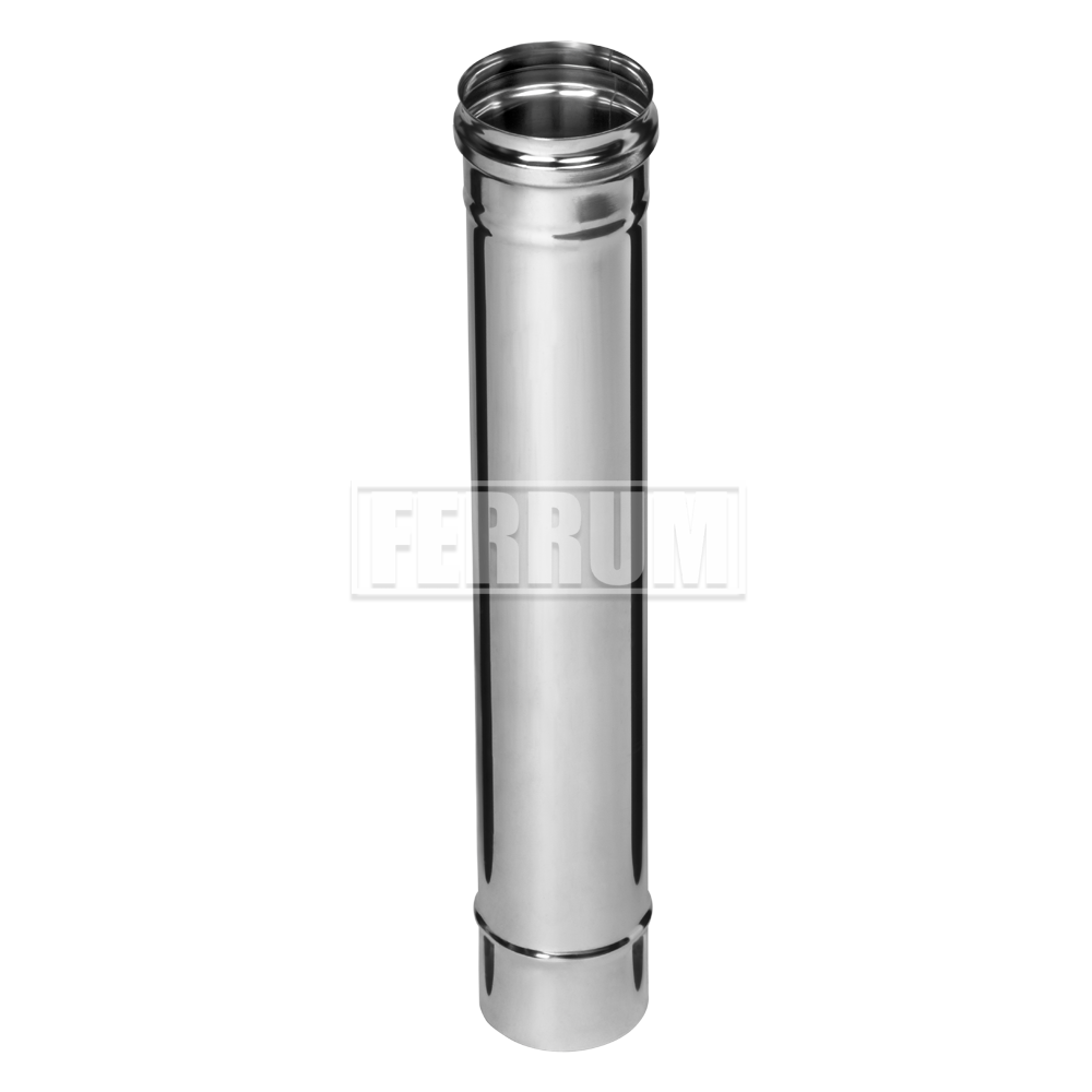 Дымоход 0,5м (430/0,5 мм) Ф180 FERRUM