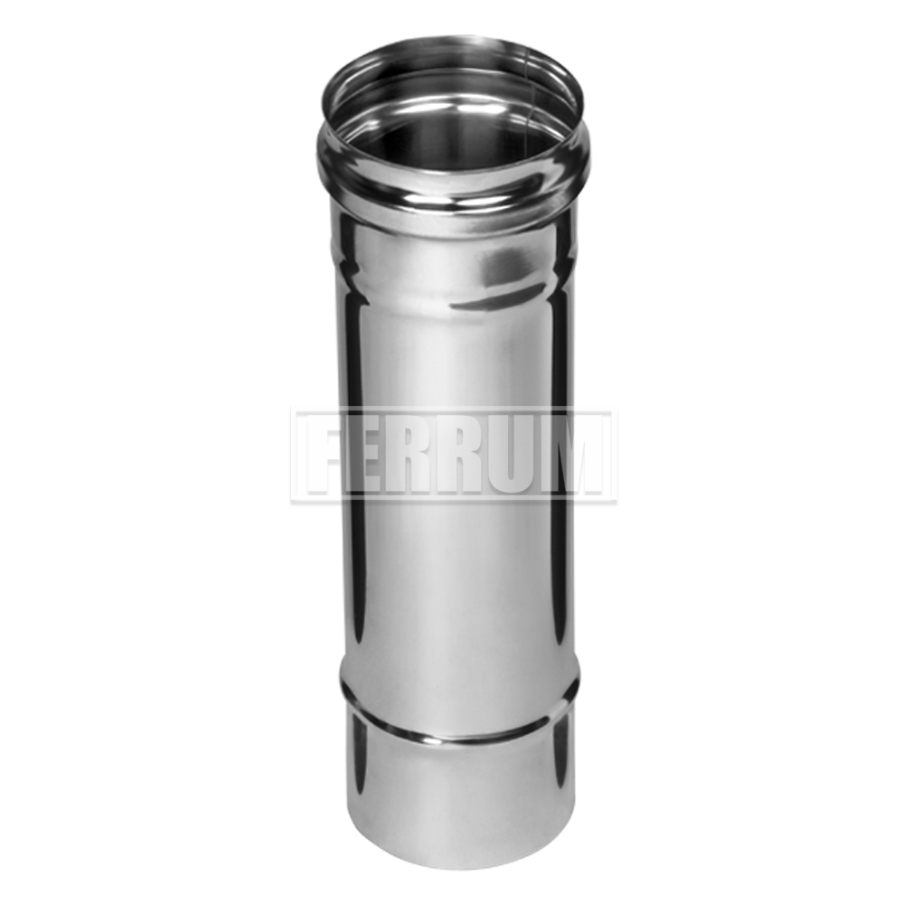 Дымоход 0,25м (430/0,5 мм) Ф140 FERRUM