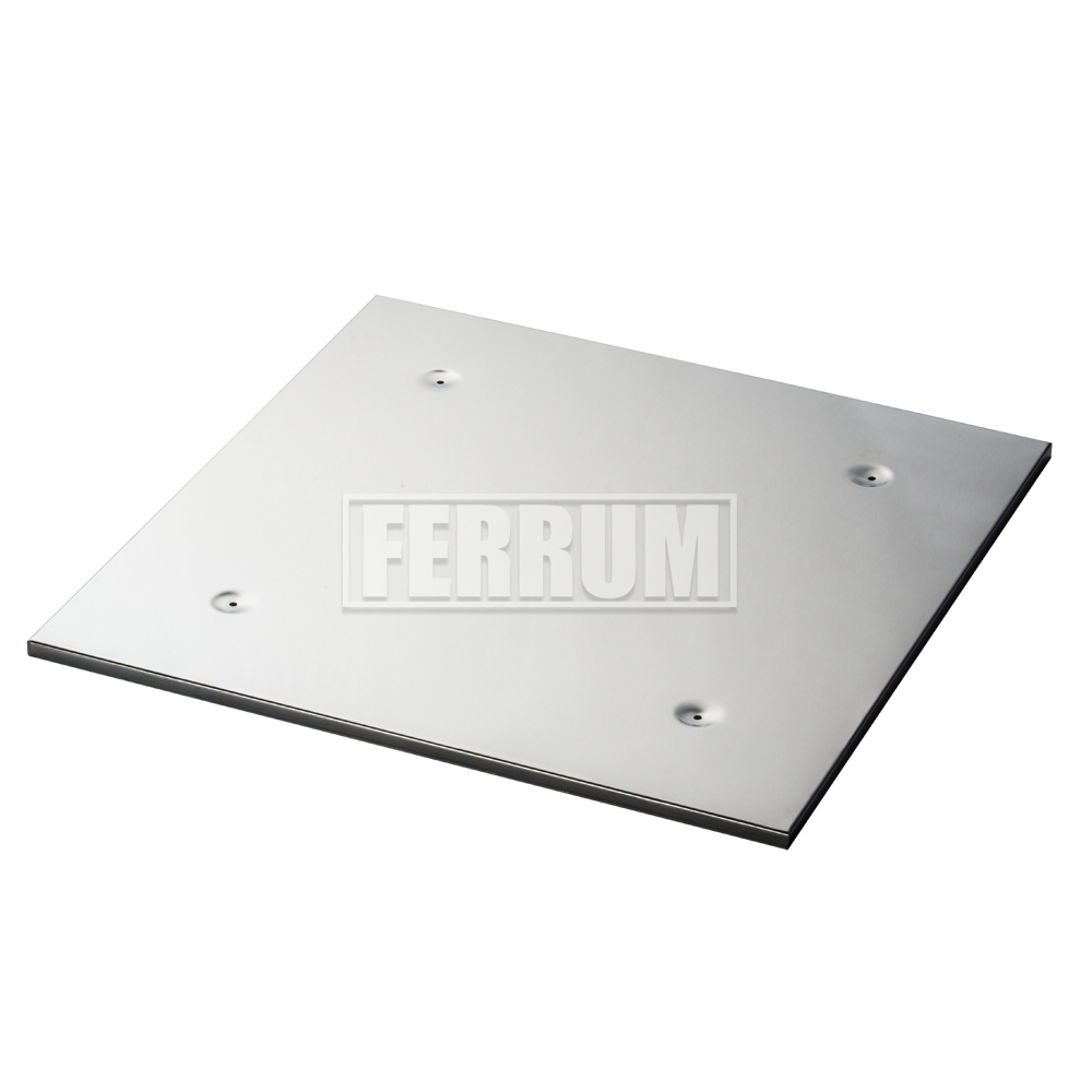 Экран защитный (430/0,5 мм) 500*500 с отв. Ф130 FERRUM
