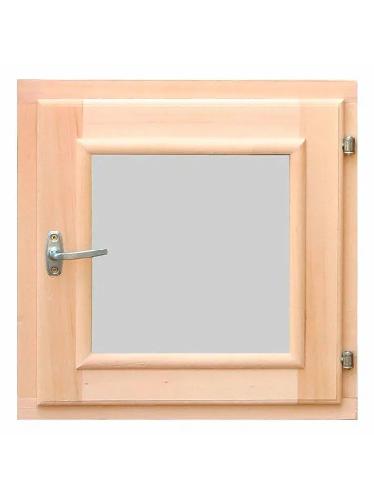 Окно банное ольха стеклопакет 500х500 Окно банное ольха стеклопакет 500х500