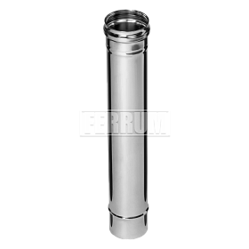 Дымоход 0,5м (430/0,5 мм) Ф120 FERRUM