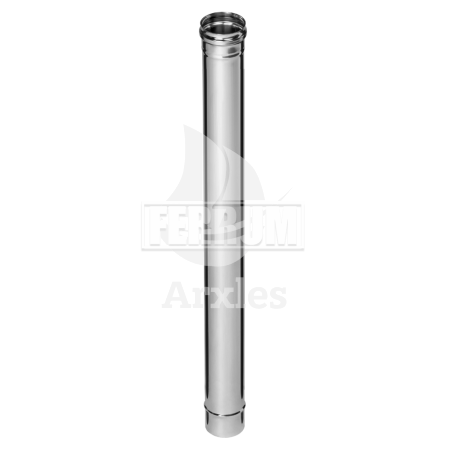 Дымоход 1,0м (430/0,5 мм) Ф110 FERRUM