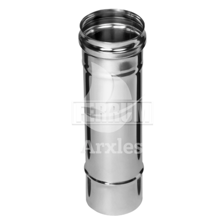 Дымоход 0,25м (430/0,5 мм) Ф100 FERRUM